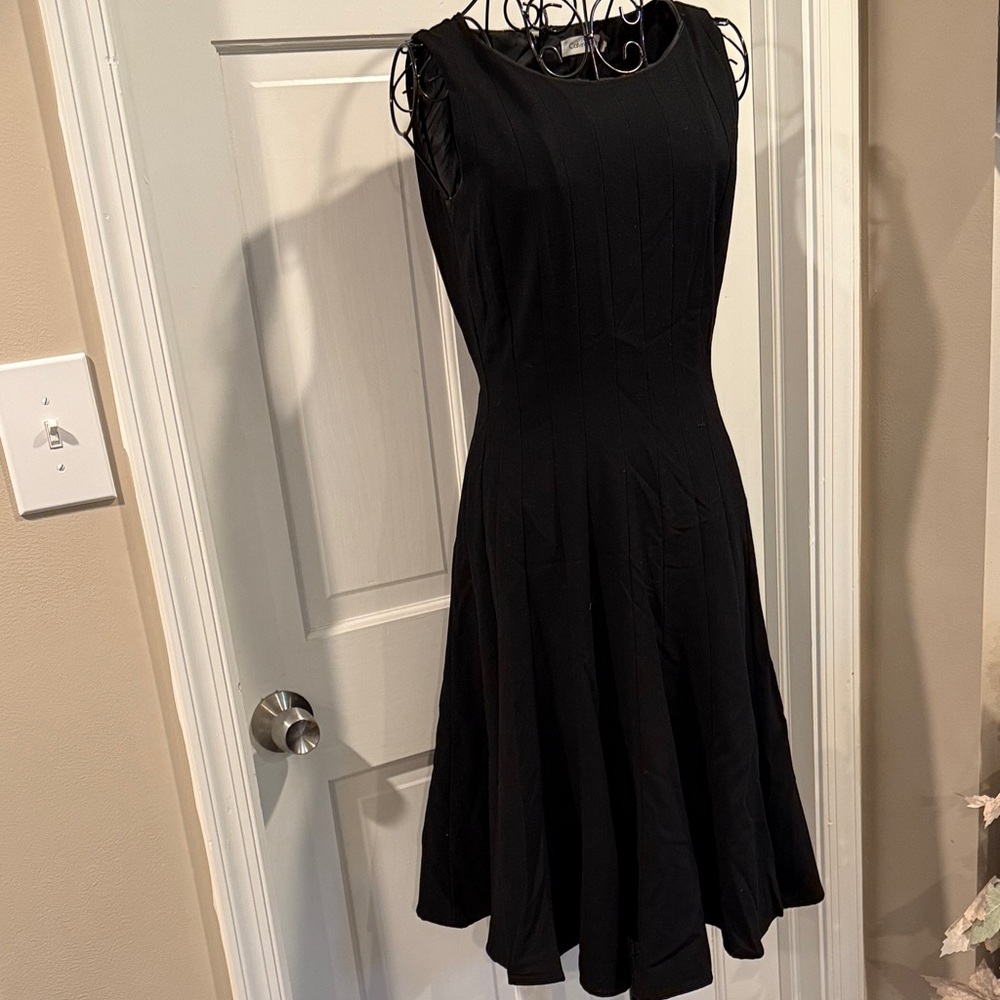 Calvin Klein Black Midi Dress